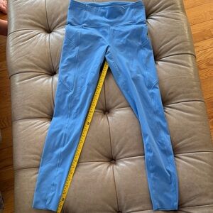 Blue High-Waisted Lululemon Leggings
